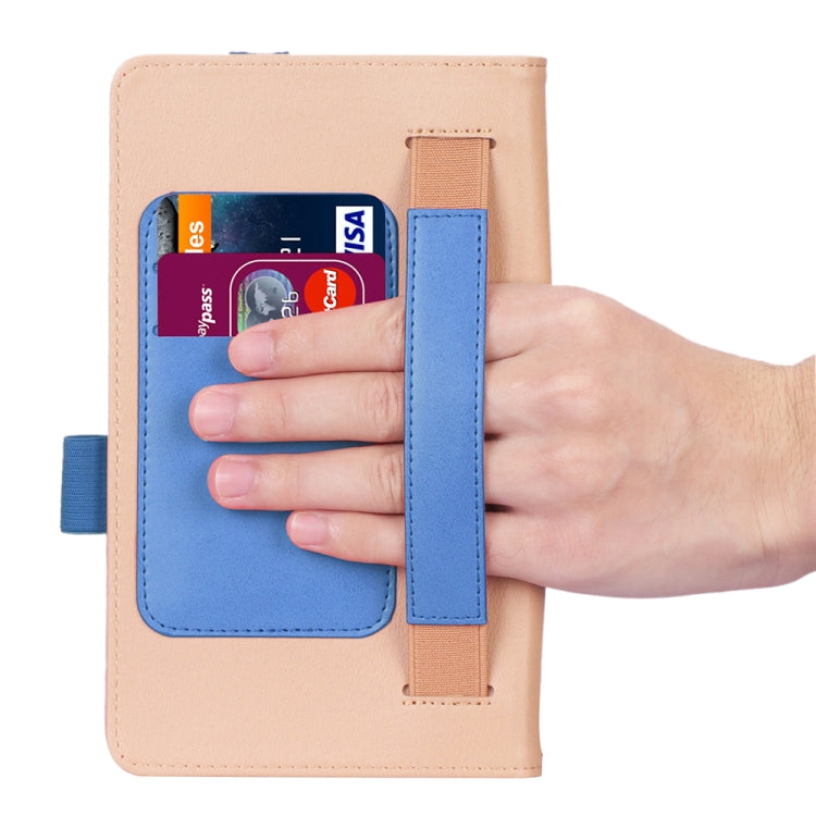 For Lenovo Tab M7 TB-7305F / M7 3rd Gen WY-2099A Retro Texture PU Leather Tablet Case with 2 Card Slots & Hand Strap
