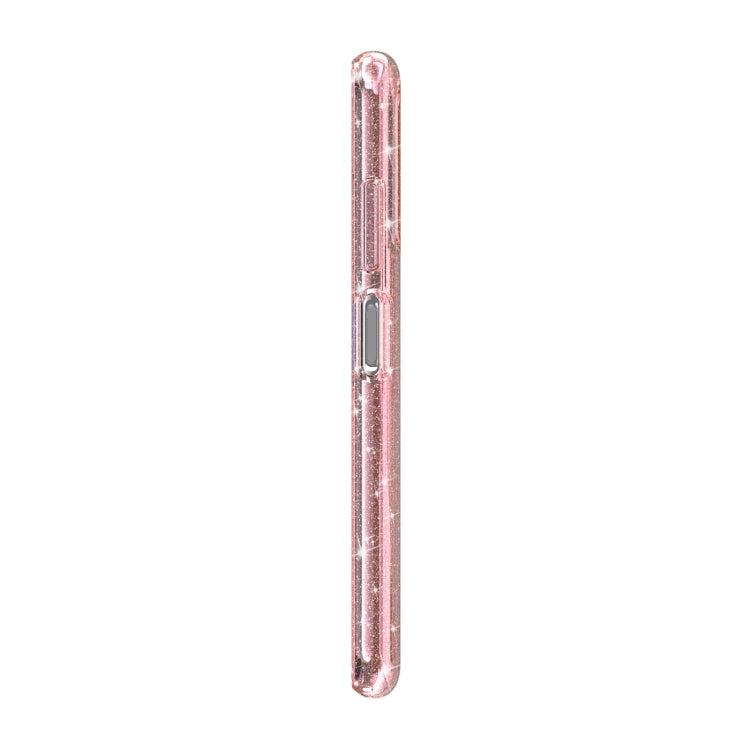 For Samsung Galaxy A03s 166mm US Version Shockproof Terminator Style Glitter Powder Protective Phone Case
