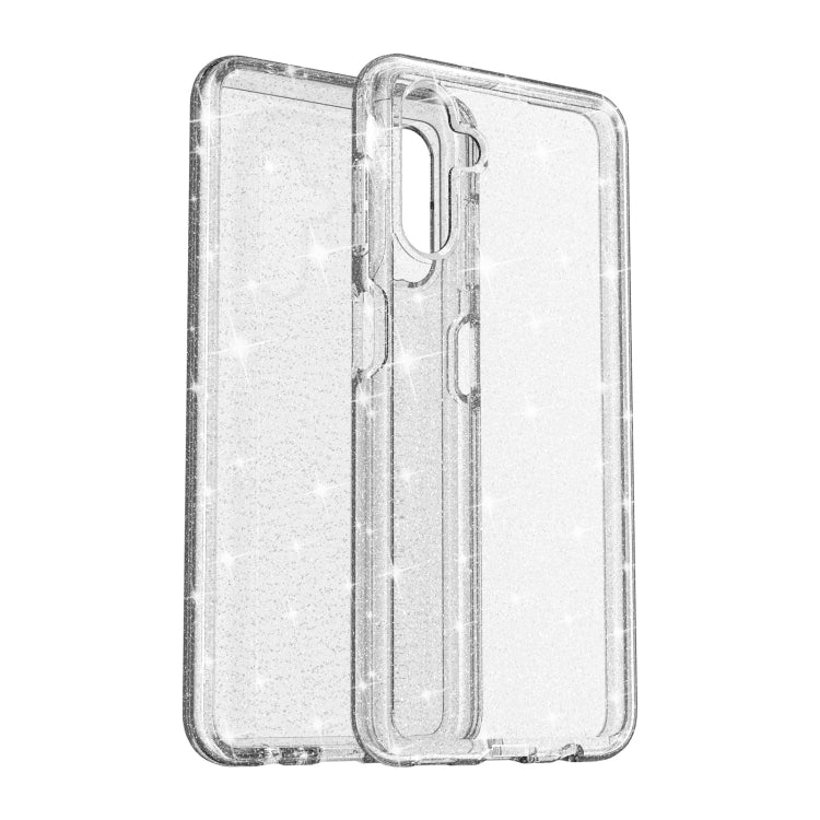 For Samsung Galaxy A13 5G Shockproof Terminator Style Glitter Powder Protective Phone Case