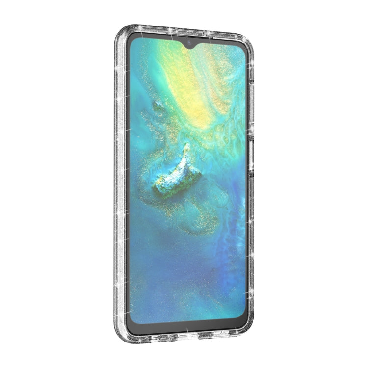 For Samsung Galaxy A13 5G Shockproof Terminator Style Glitter Powder Protective Phone Case