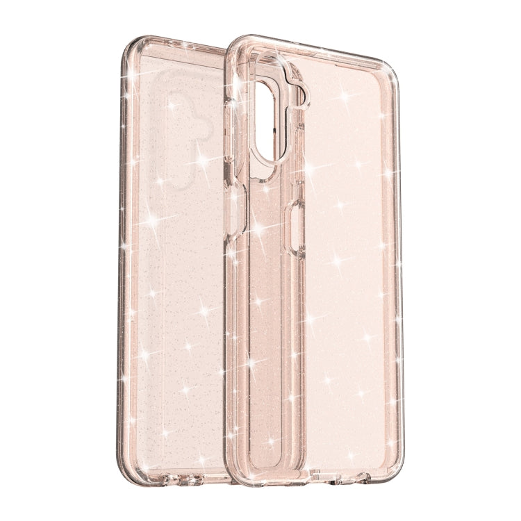 For Samsung Galaxy A13 5G Shockproof Terminator Style Glitter Powder Protective Phone Case