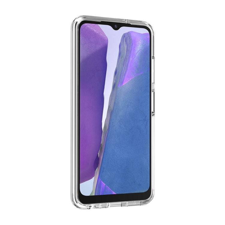 For Samsung Galaxy A03s 166mm US Version Shockproof Terminator Style Transparent Protective Phone Case