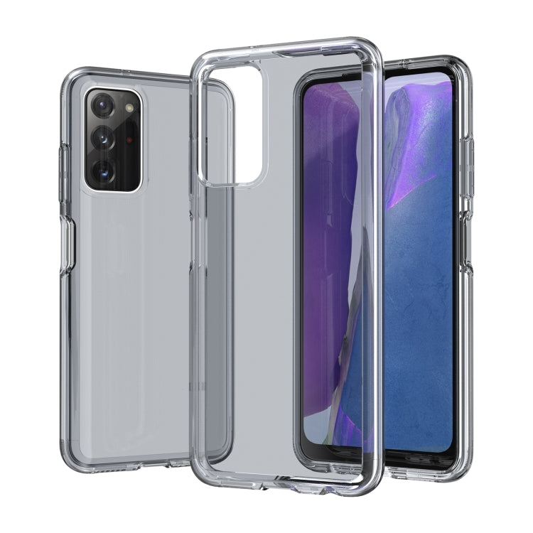 For Samsung Galaxy A03s 166mm US Version Shockproof Terminator Style Transparent Protective Phone Case