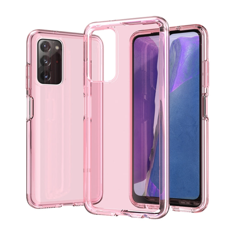 For Samsung Galaxy A03s 166mm US Version Shockproof Terminator Style Transparent Protective Phone Case
