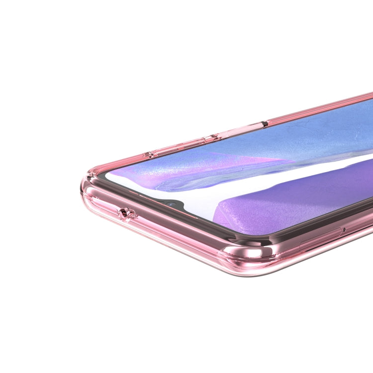 For Samsung Galaxy A03s 166mm US Version Shockproof Terminator Style Transparent Protective Phone Case