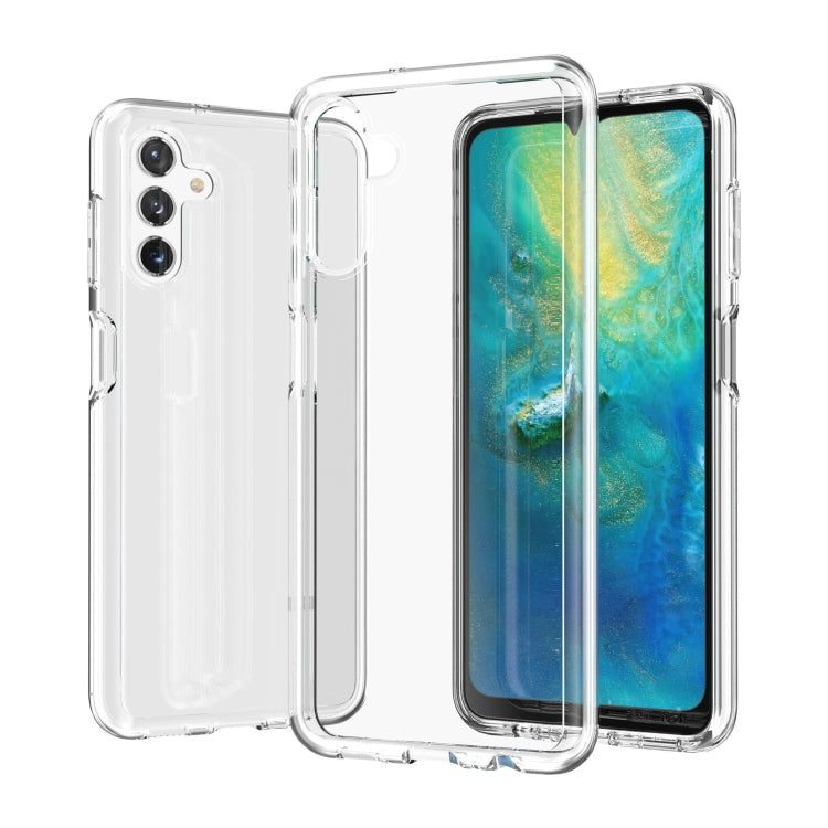 For Samsung Galaxy A13 5G Shockproof Terminator Style Transparent Protective Phone Case
