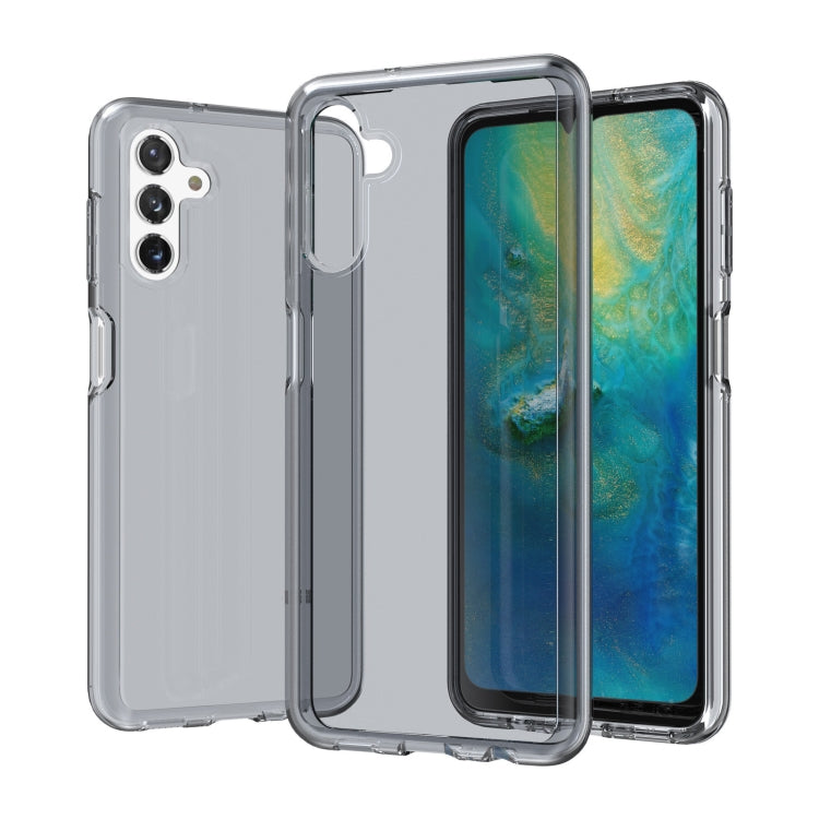 For Samsung Galaxy A13 5G Shockproof Terminator Style Transparent Protective Phone Case
