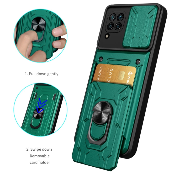 For Huawei P40 Lite Sliding Camshield Card Phone Case