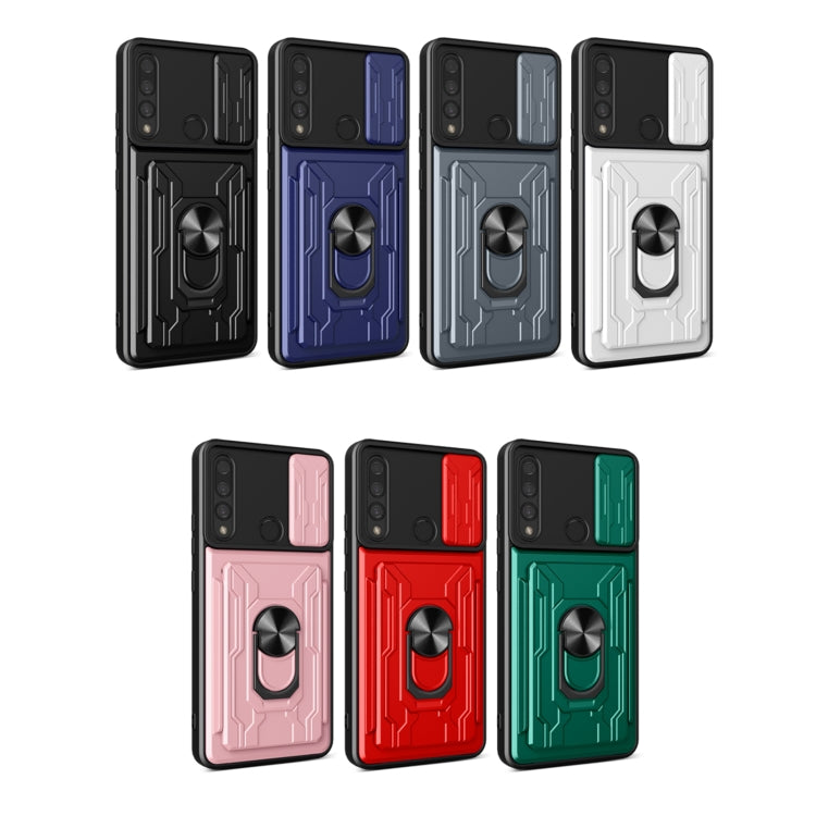 For Huawei P smart / Y9 Prime Sliding Camshield Card Phone Case