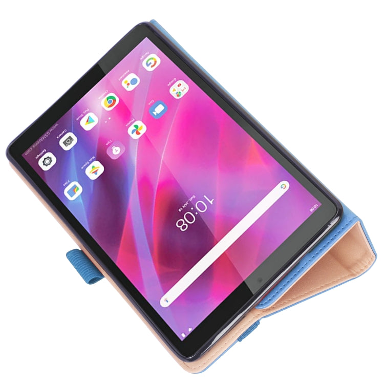 For Lenovo Tab M8 HD TB-8505F / Tab M8 3rd Gen WY-2099 Retro Texture PU Leather Tablet Case with Card Slots & Hand Strap