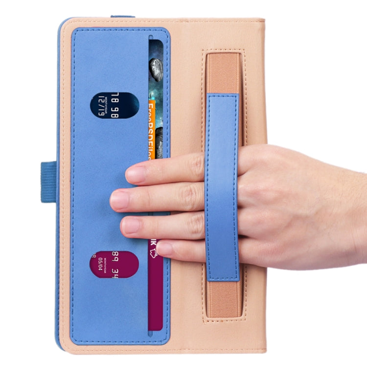 For Lenovo Tab M8 HD TB-8505F / Tab M8 3rd Gen WY-2099 Retro Texture PU Leather Tablet Case with Card Slots & Hand Strap