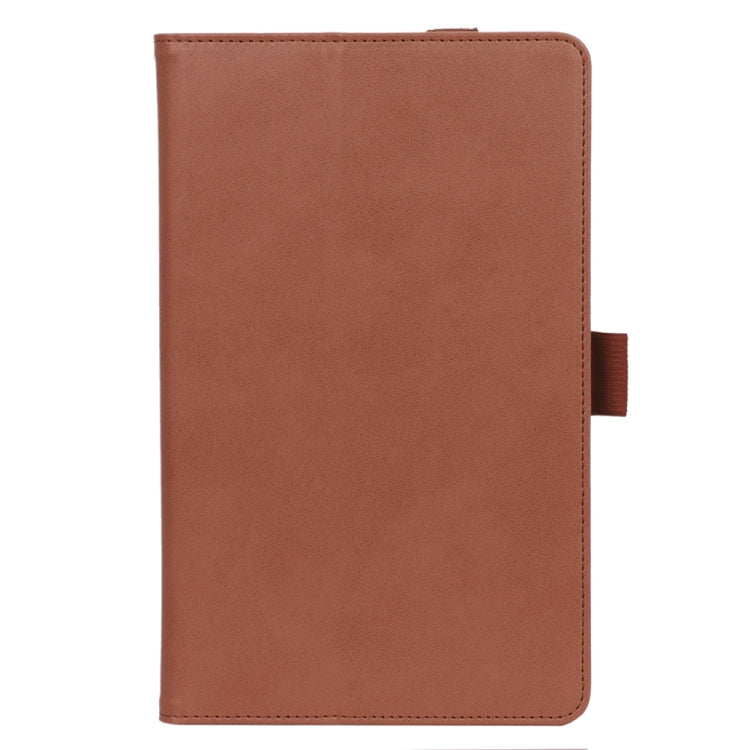 For Lenovo Tab M8 HD TB-8505F / Tab M8 3rd Gen WY-2099 Retro Texture PU Leather Tablet Case with Card Slots & Hand Strap