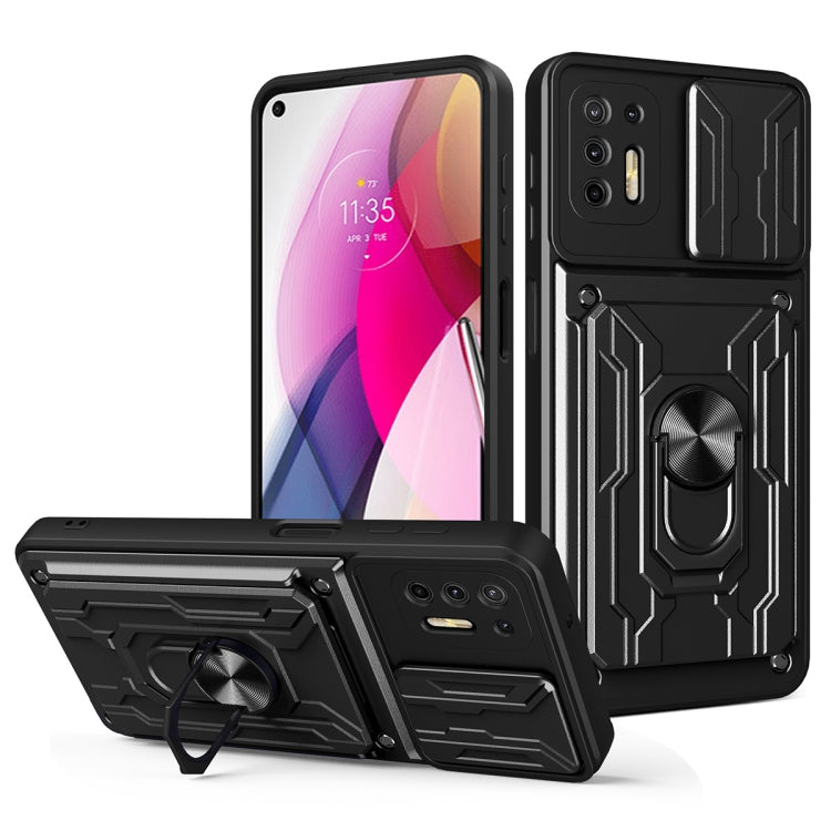 For Motorola Moto G Stylus Sliding Camshield Card Phone Case