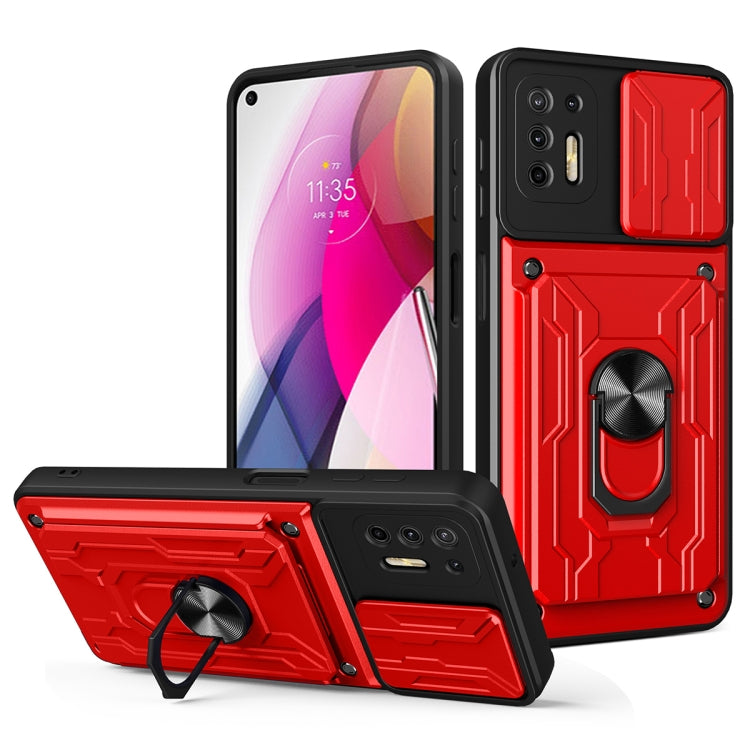 For Motorola Moto G Stylus Sliding Camshield Card Phone Case