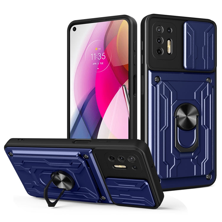For Motorola Moto G Stylus Sliding Camshield Card Phone Case