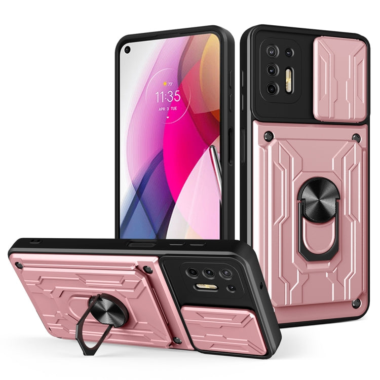 For Motorola Moto G Stylus Sliding Camshield Card Phone Case