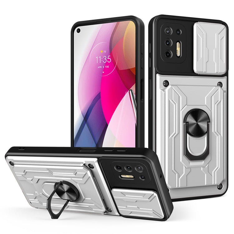For Motorola Moto G Stylus Sliding Camshield Card Phone Case