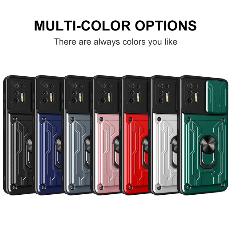 For Motorola Moto G Stylus Sliding Camshield Card Phone Case