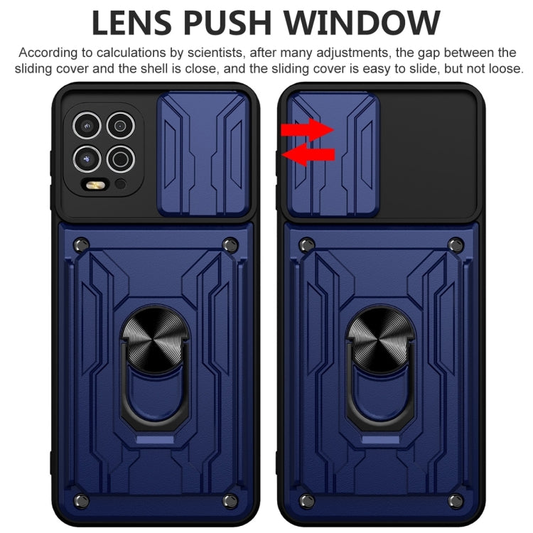 For Motorola Moto G100 Sliding Camshield Card Phone Case
