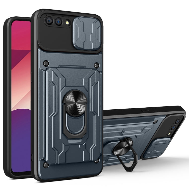 For OPPO A5 / A3S Sliding Camshield Card Phone Case