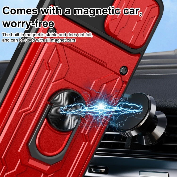 For OPPO A5 / A3S Sliding Camshield Card Phone Case