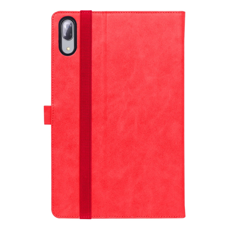 For Lenovo Pad Pro 11.5 inch 2021 TB-J716F / Tab P11 Pro 11.5 inch Retro Texture PU Leather Tablet Case with Card Slots & Hand Strap