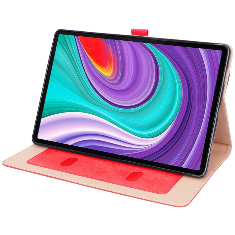 For Lenovo Pad Pro 11.5 inch 2021 TB-J716F / Tab P11 Pro 11.5 inch Retro Texture PU Leather Tablet Case with Card Slots & Hand Strap