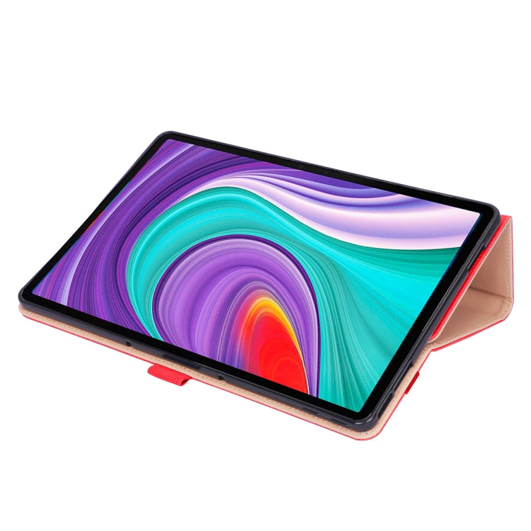 For Lenovo Pad Pro 11.5 inch 2021 TB-J716F / Tab P11 Pro 11.5 inch Retro Texture PU Leather Tablet Case with Card Slots & Hand Strap