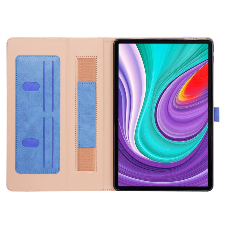 For Lenovo Pad Pro 11.5 inch 2021 TB-J716F / Tab P11 Pro 11.5 inch Retro Texture PU Leather Tablet Case with Card Slots & Hand Strap