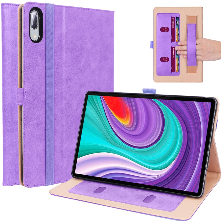 For Lenovo Pad Pro 11.5 inch 2021 TB-J716F / Tab P11 Pro 11.5 inch Retro Texture PU Leather Tablet Case with Card Slots & Hand Strap
