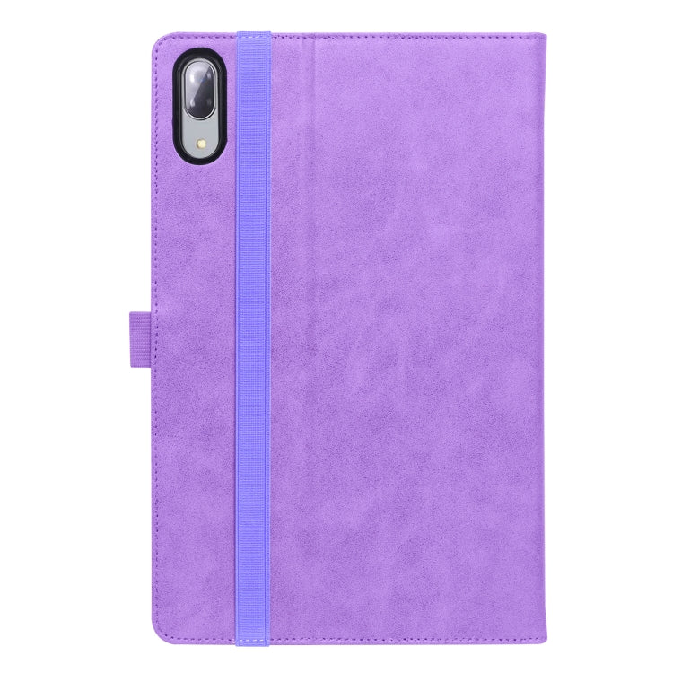 For Lenovo Pad Pro 11.5 inch 2021 TB-J716F / Tab P11 Pro 11.5 inch Retro Texture PU Leather Tablet Case with Card Slots & Hand Strap