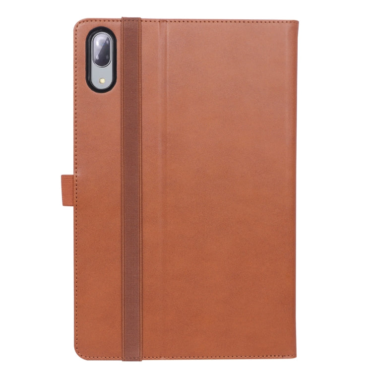 For Lenovo Pad Pro 11.5 inch 2021 TB-J716F / Tab P11 Pro 11.5 inch Retro Texture PU Leather Tablet Case with Card Slots & Hand Strap