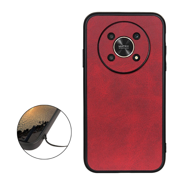For Honor X30 / X40 GT Accurate Hole Two-color Calf Texture Shockproof Phone Case