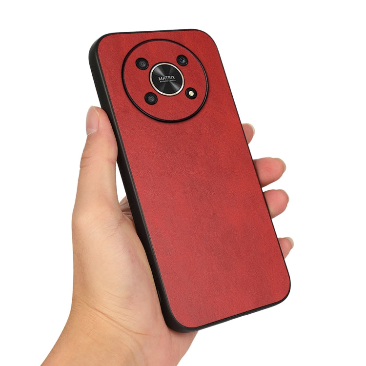 For Honor X30 / X40 GT Accurate Hole Two-color Calf Texture Shockproof Phone Case