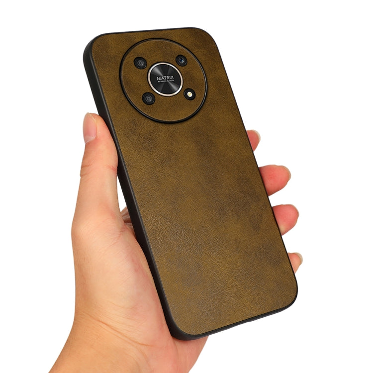 For Honor X30 / X40 GT Accurate Hole Two-color Calf Texture Shockproof Phone Case