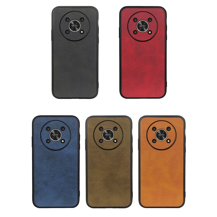 For Honor X30 / X40 GT Accurate Hole Two-color Calf Texture Shockproof Phone Case