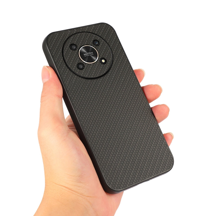 For Honor X30 / X40 GT Accurate Hole Carbon Fiber Texture Shockproof Phone Case
