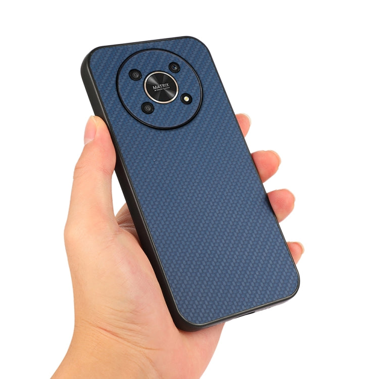For Honor X30 / X40 GT Accurate Hole Carbon Fiber Texture Shockproof Phone Case