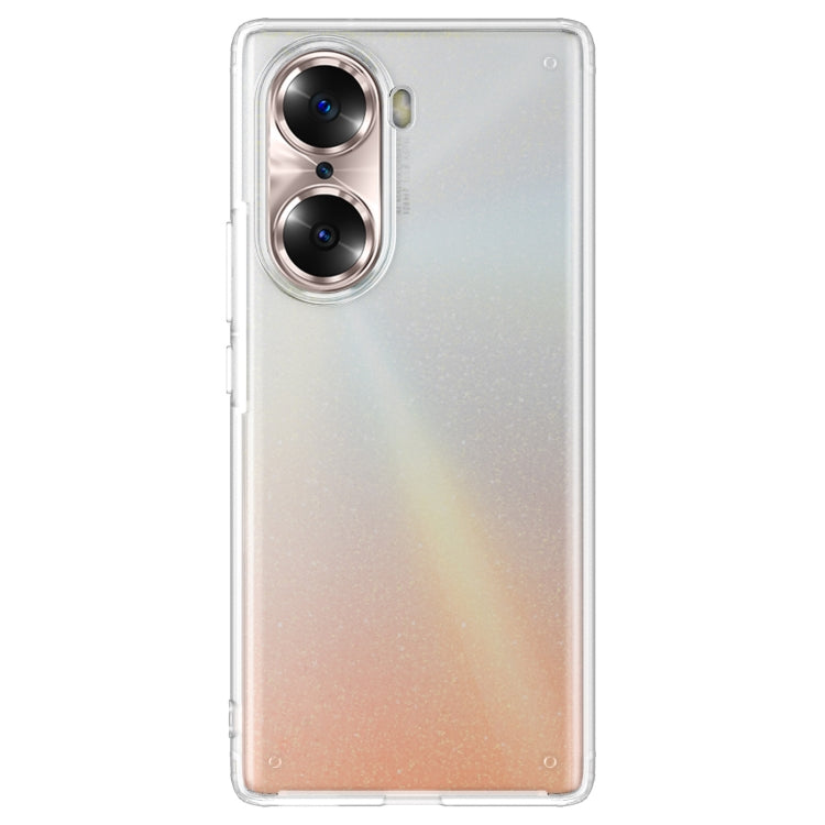 For Honor 60 Four-corner Shockproof TPU + PC Phone Case(Transparent)