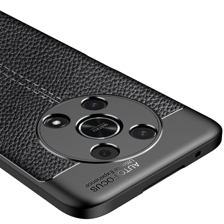 For Honor X30 Litchi Texture TPU Shockproof Phone Case