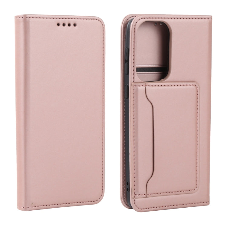 For Samsung Galaxy A33 5G Strong Magnetism Liquid Feel Leather Phone Case