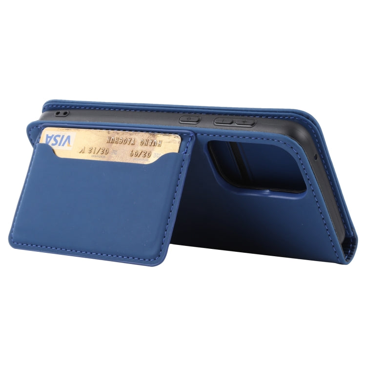 For Samsung Galaxy A33 5G Strong Magnetism Liquid Feel Leather Phone Case