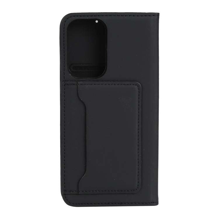 For Samsung Galaxy A53 5G Strong Magnetism Liquid Feel Leather Phone Case