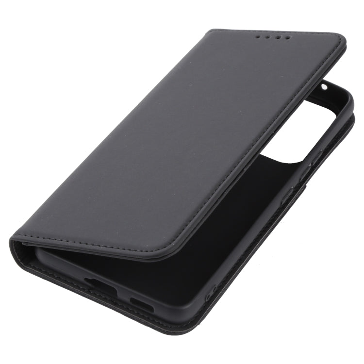 For Samsung Galaxy A53 5G Strong Magnetism Liquid Feel Leather Phone Case