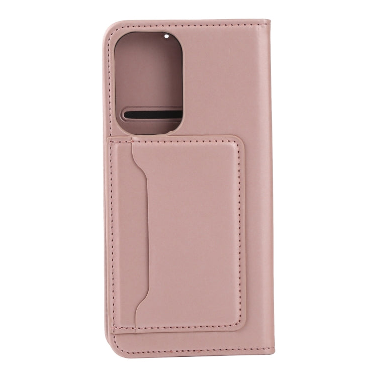 For Samsung Galaxy A53 5G Strong Magnetism Liquid Feel Leather Phone Case