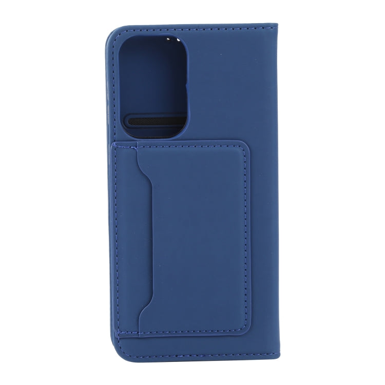 For Samsung Galaxy A53 5G Strong Magnetism Liquid Feel Leather Phone Case