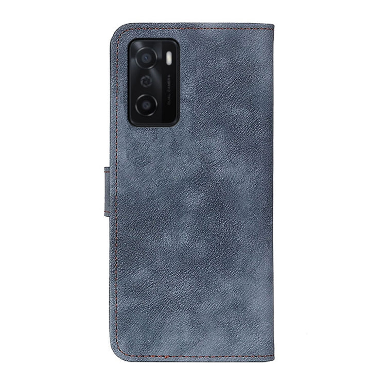 For OPPO A55s 5G JP Version Antelope Texture Magnetic Buckle Flip Leather Phone Case