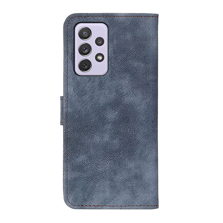 For Samsung Galaxy A73 5G Antelope Texture Magnetic Buckle Flip Leather Phone Case