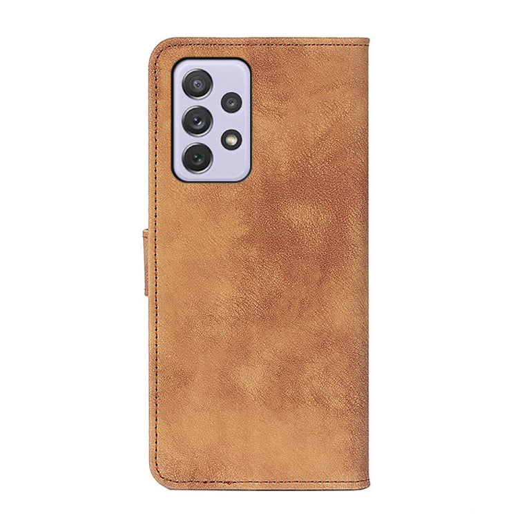 For Samsung Galaxy A73 5G Antelope Texture Magnetic Buckle Flip Leather Phone Case