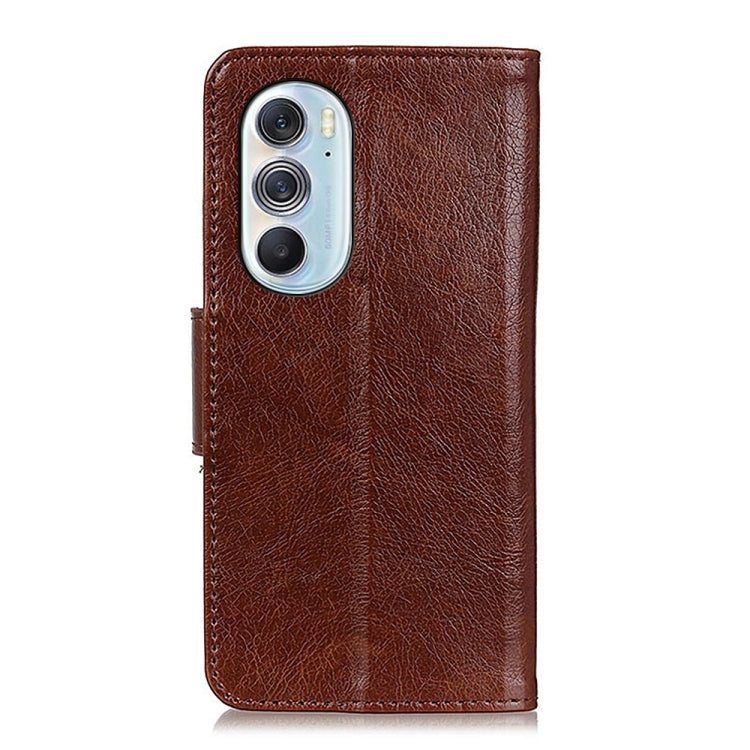 For Motorola Edge X30 Nappa Texture Horizontal Flip Leather Phone Case